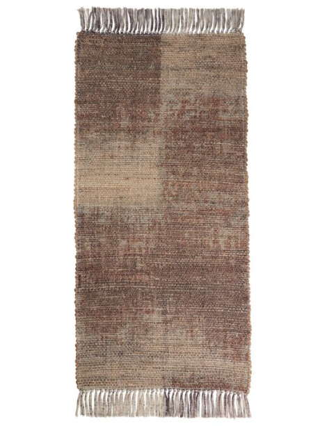 Alfombra ENGSYRE 70x140 natural/berenjena Alfombra ENGSYRE 70x140 natural/berenjena