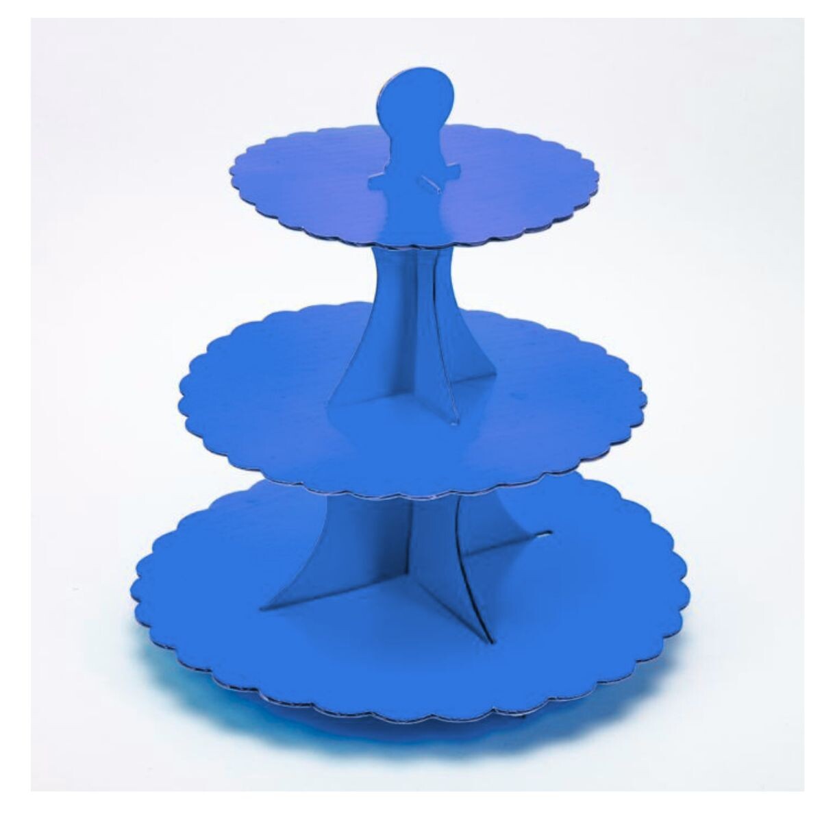 Porta Cupcake de Carton - Azul 