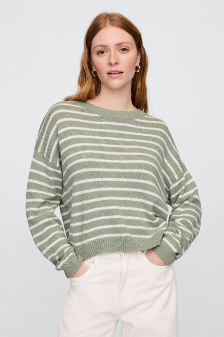 Buzo Algodòn Slub Mujer Desert Sage