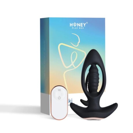 Vibrador Prostático Hueco Mando A Distancia Honey Habiki Vibrador Prostático Hueco Mando A Distancia Honey Habiki