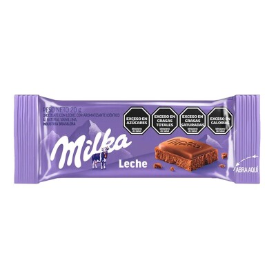 Chocolate Milka Con Leche 20 Grs. Chocolate Milka Con Leche 20 Grs.