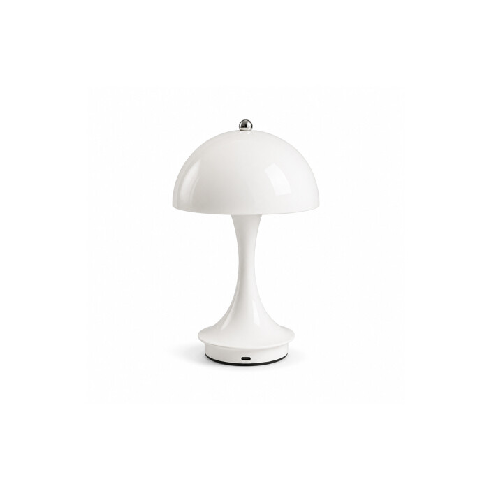Luminaria de mesa retro inalámbrica White