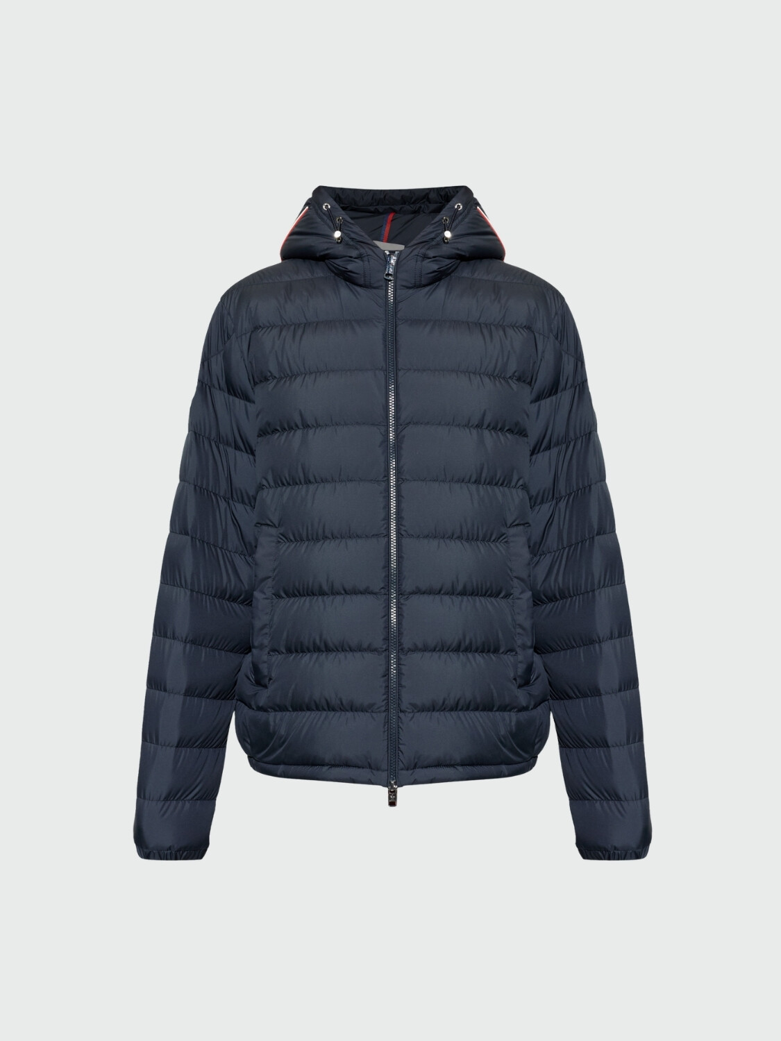 MONCLER - Campera Corta con Capucha Vermeille Azul