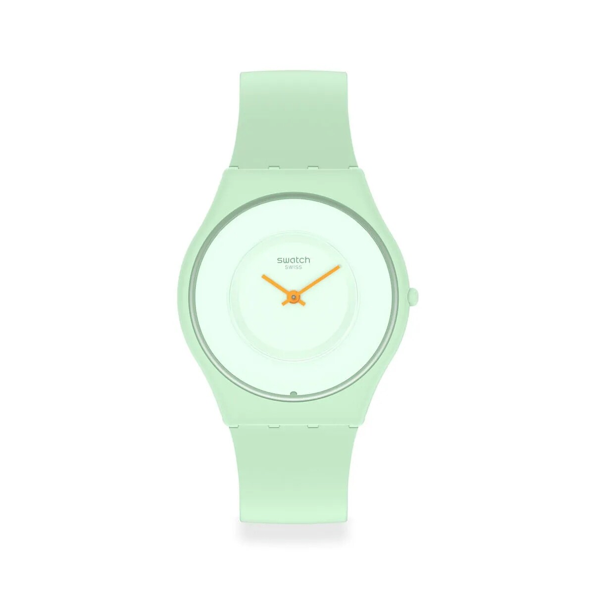 Reloj Swatch Caricia Verde De Silicona Ss09g101 