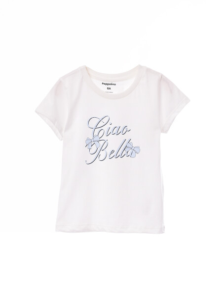 REMERA ESTAMPADA OFF WHITE