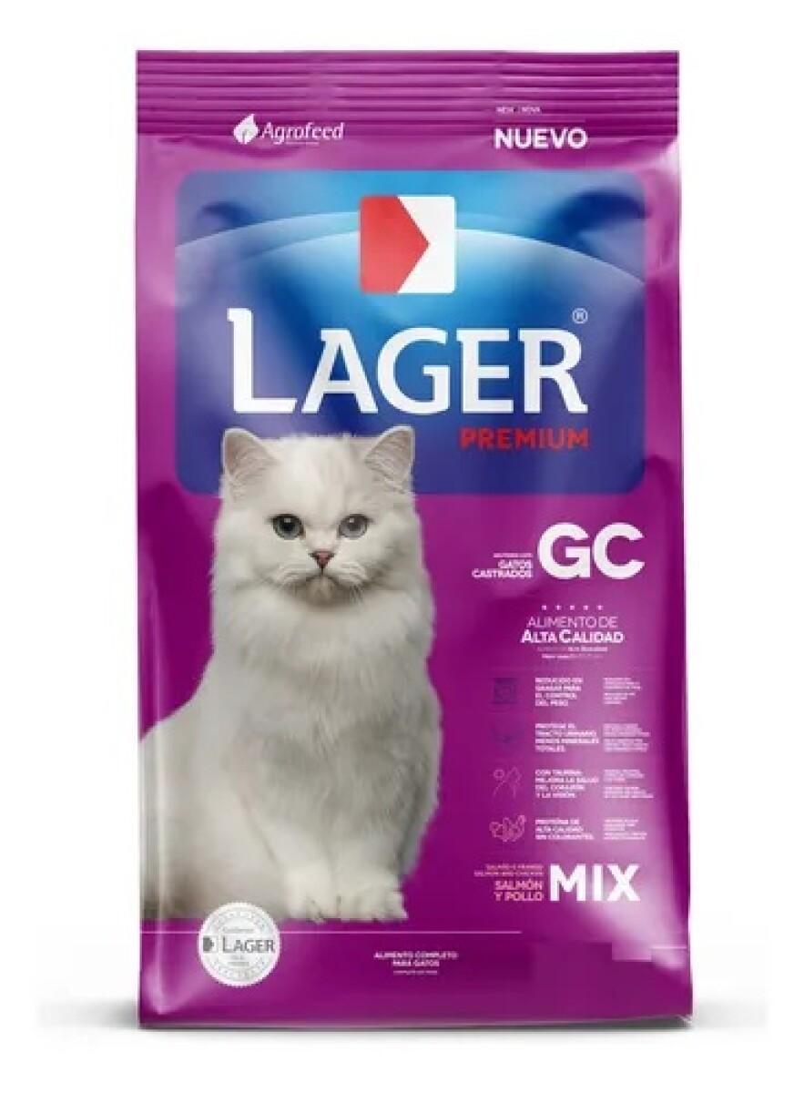 LAGER GATOS CASTRADOS 500G 