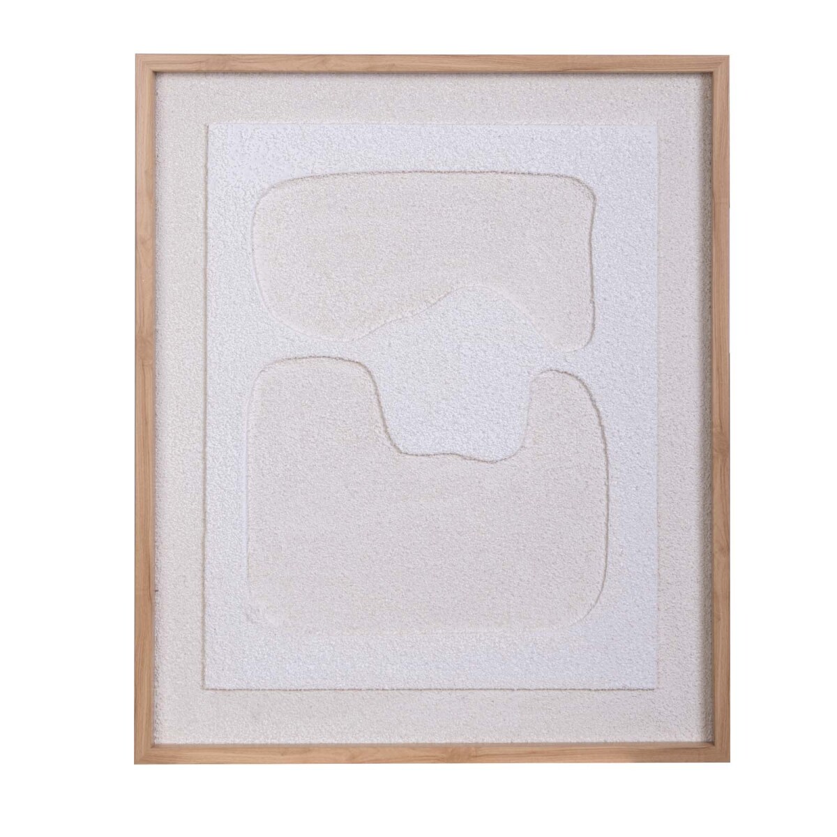 CUADRO - LIENZO-Y-MDF NATURAL-BEIGE GOBI II 