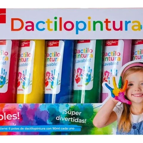 DACTILOPINTURA DAVINCI KIDS X6 DACTILOPINTURA DAVINCI KIDS X6