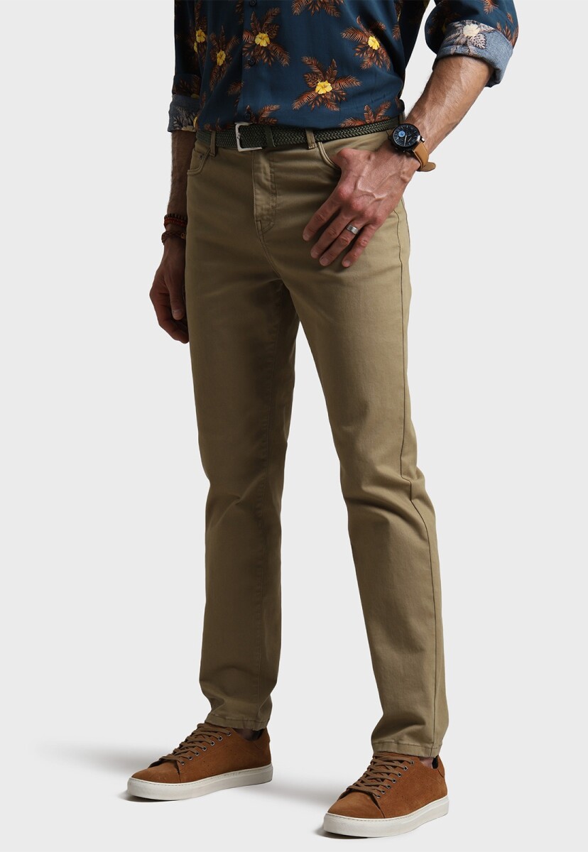 Pantalón Arrow 5Bolsillos - KHAKI 