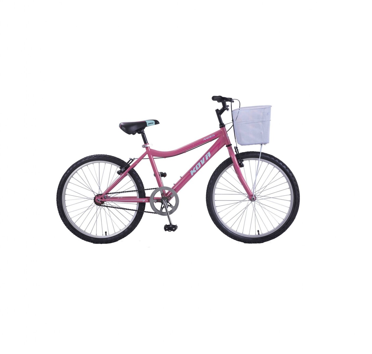 Bicicleta Andes Dama Rodado 24 - Rosa 