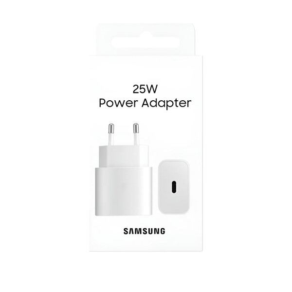 Cargador Samsung 25w Usb Tipo C Sin Cable CARGADOR SAMSUNG 25W TIPO C BLANCO DF