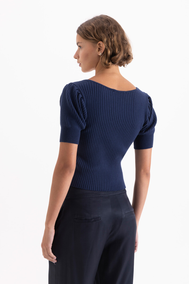 TOP JOAN Azul Marino