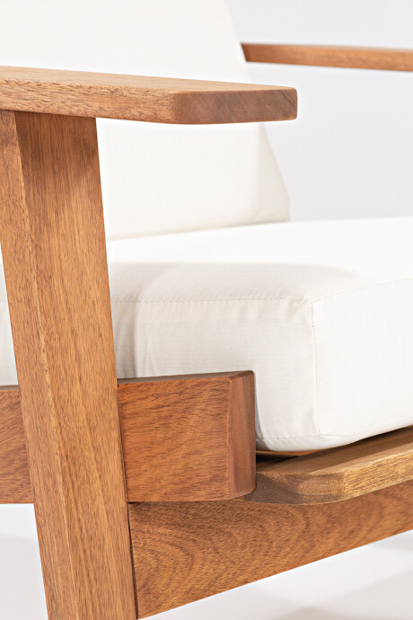 LOTUS SOFA SOFA LOTUS 2 LUGARES ACQUABLOCK CRUDO 144x87x86CM JATOBA