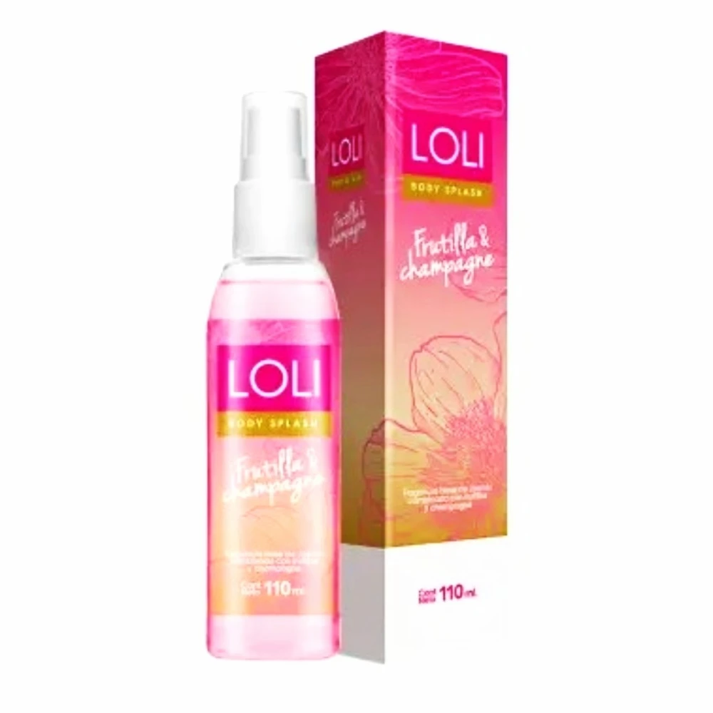 LOLI ESTUCHE BODY SPLASH FRUTILLA Y CHAM
