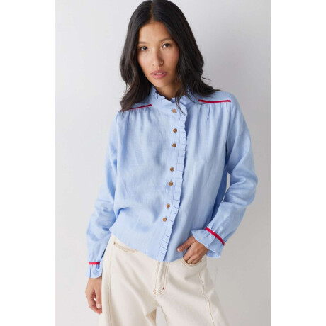 Pre Venta Blusa Swim Celeste