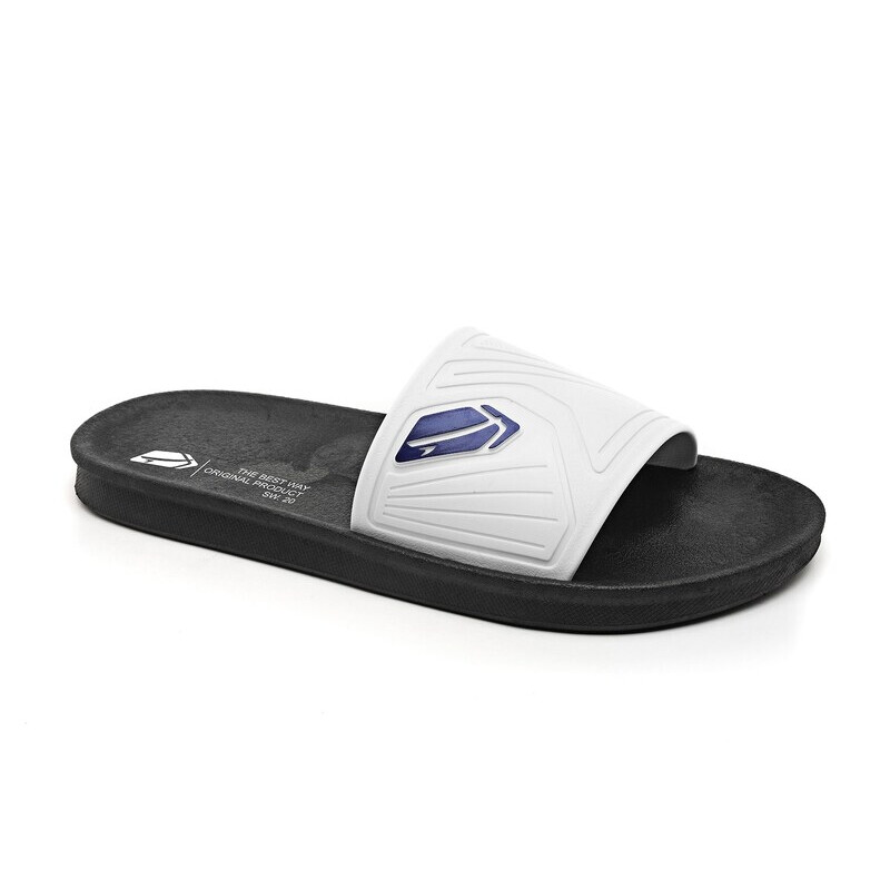 Ojota SurfWay Tira Ancha de Hombre - S3502 Blanco-marino