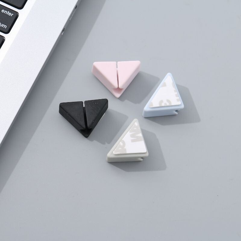 Organizador De Cables Triángulo - Set 4 Unidades Organizador De Cables Triángulo - Set 4 Unidades