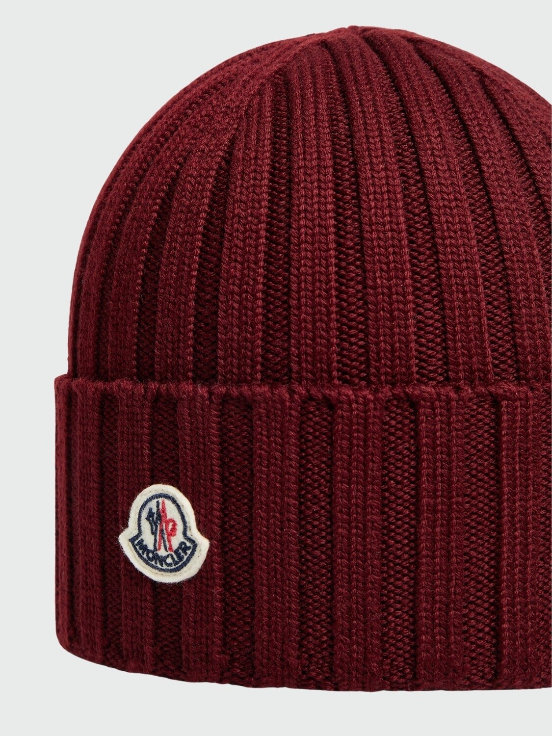 MONCLER - GORRO DE LANA Rojo