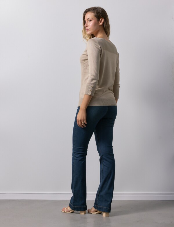Buzo Ribs BEIGE