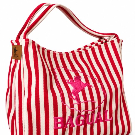 Bolso Lona Bagual Rojo