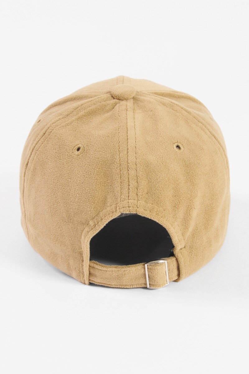 Cap de gamuza beige