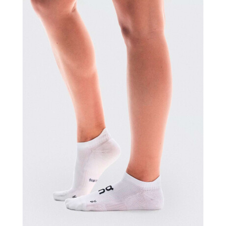 Medias Core Run Bajo 2-Pack Unisex blanco