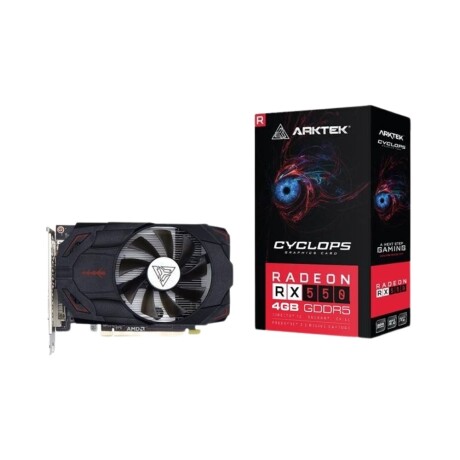 Tarjeta de Video ARKTEK RX550 - 4GB, GDDR5 001