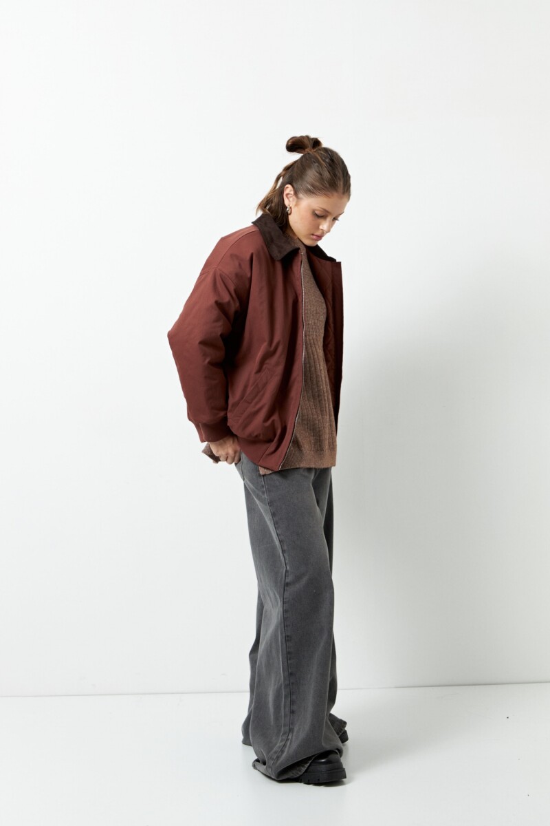 CAMPERA VINNY Bordó Merlot