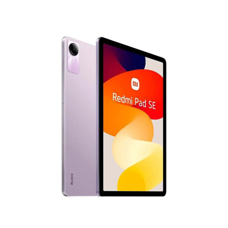 Tablet Xiaomi Redmi Pad SE Lavander Purple RAM 6GB. Almacenamiento 128GB. Pantalla 10,6" Tablet Xiaomi Redmi Pad SE Lavander Purple RAM 6GB. Almacenamiento 128GB. Pantalla 10,6"