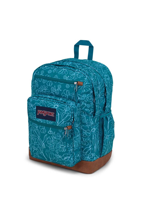 Mochila Portalaptop Cool Student - Unisex Delightful Daisies Green