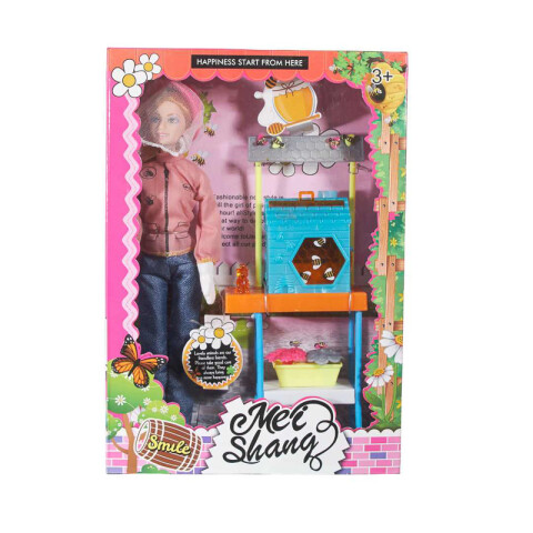 Outlet Muñeca apicultor C/accesorios 33x23x6cm Outlet Muñeca Apicultor C/accesorios 33x23x6cm