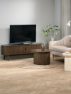 Mesa de centro SPODSBJERG Ø67 color roble osc Mesa de centro SPODSBJERG Ø67 color roble osc