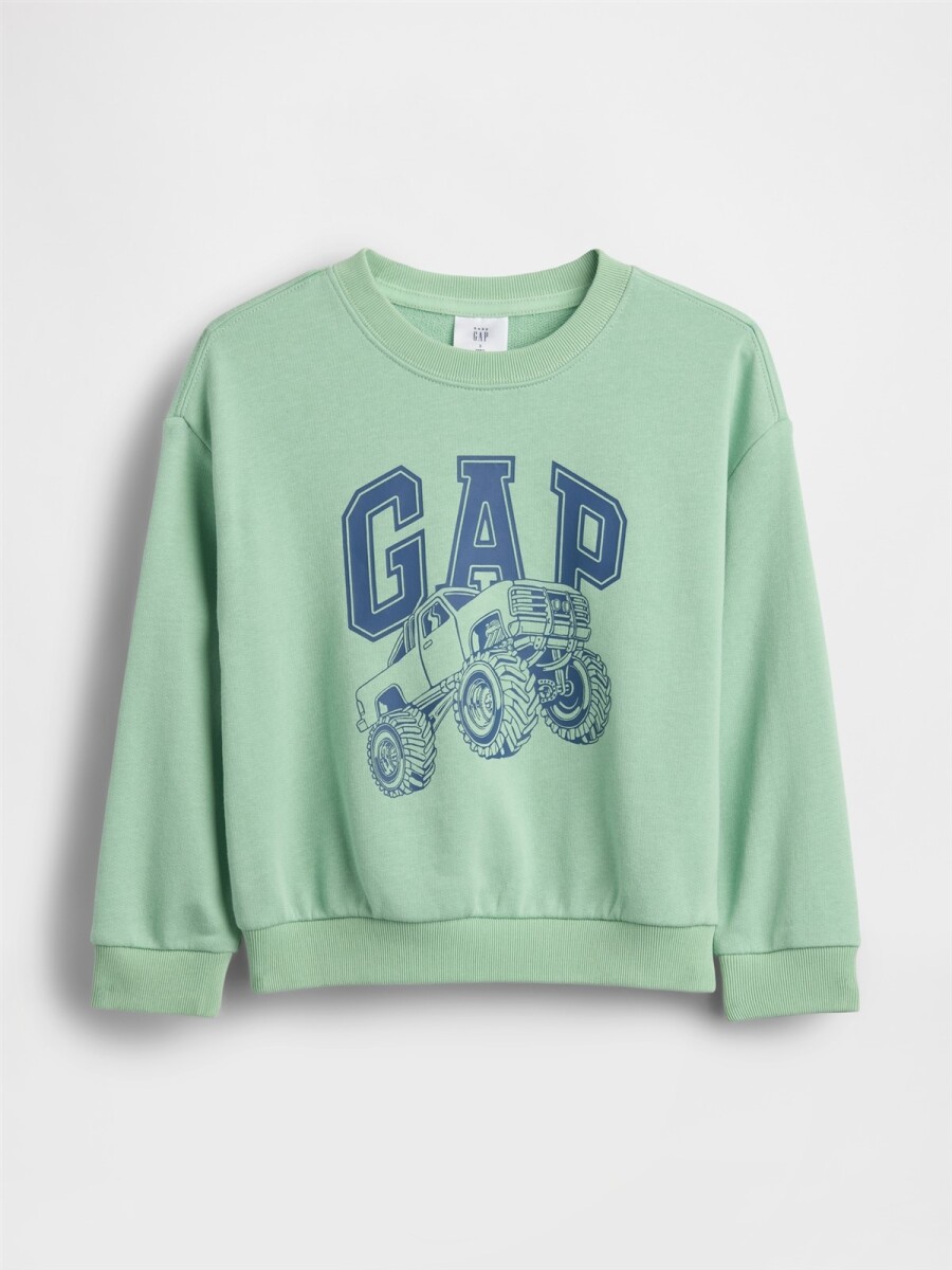 Buzo Deportivo Logo Gap Sin Felpa Toddler Niño - Endive 
