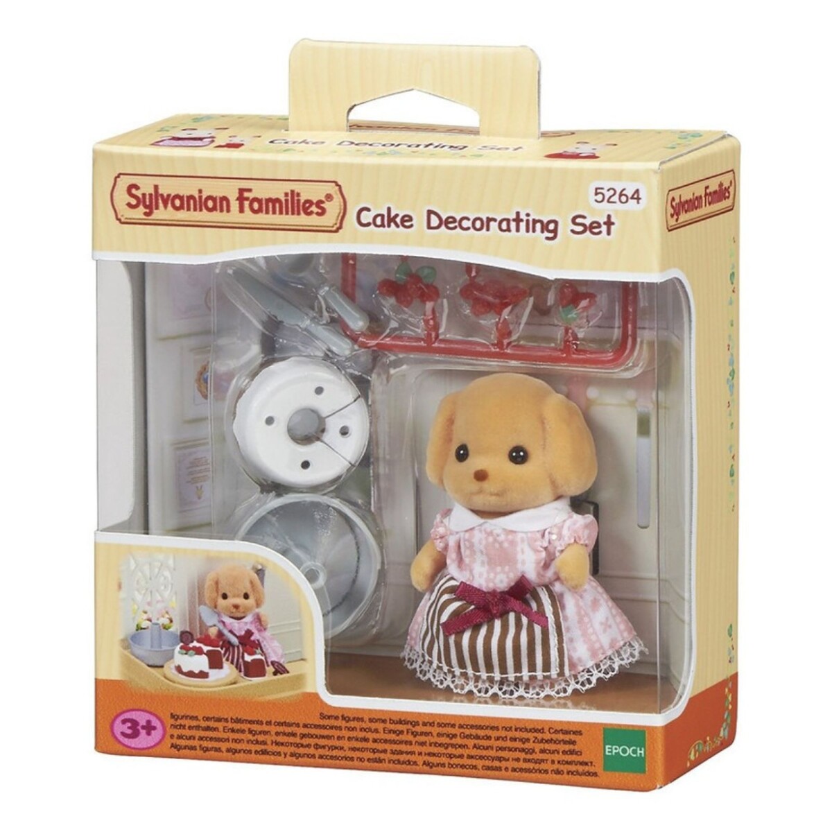 Sylvanian Families Decoración De Tortas Figura Juguete Niños 