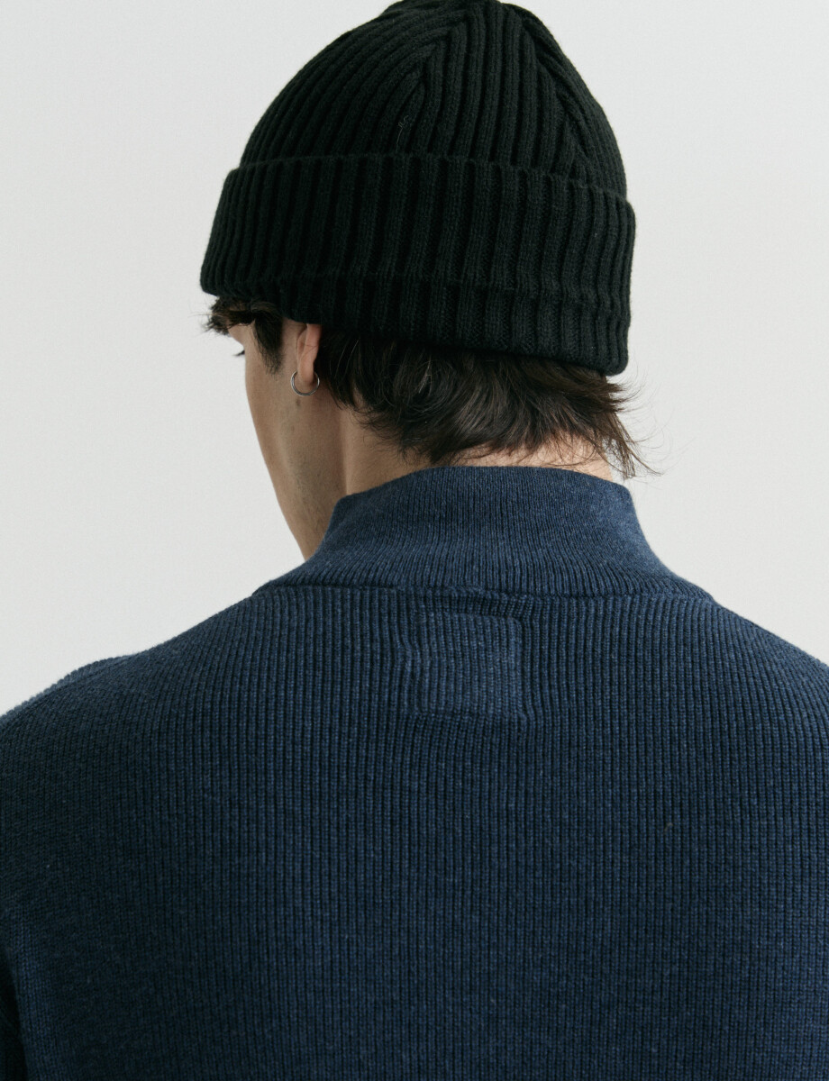 470988 CARDIGAN HARRY Azul Piedra Melange