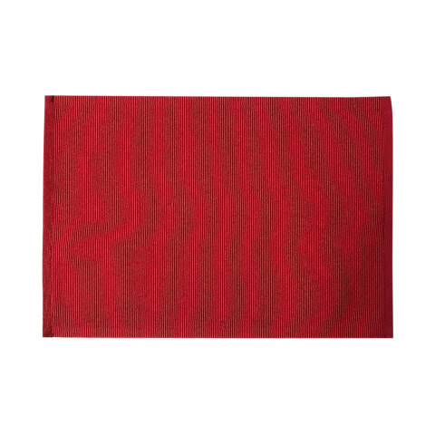 Individual Tela Liso Home Class 30 x 45 cm ROJO