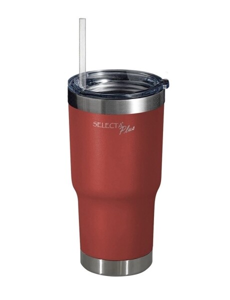 VASO TERMICO C/SORBITO AC.INOX 560ML ROJO VASO TERMICO C/SORBITO AC.INOX 560ML ROJO