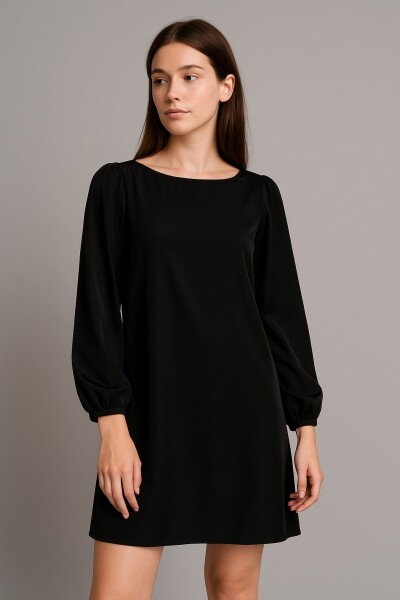 Vestido Bouquet Negro