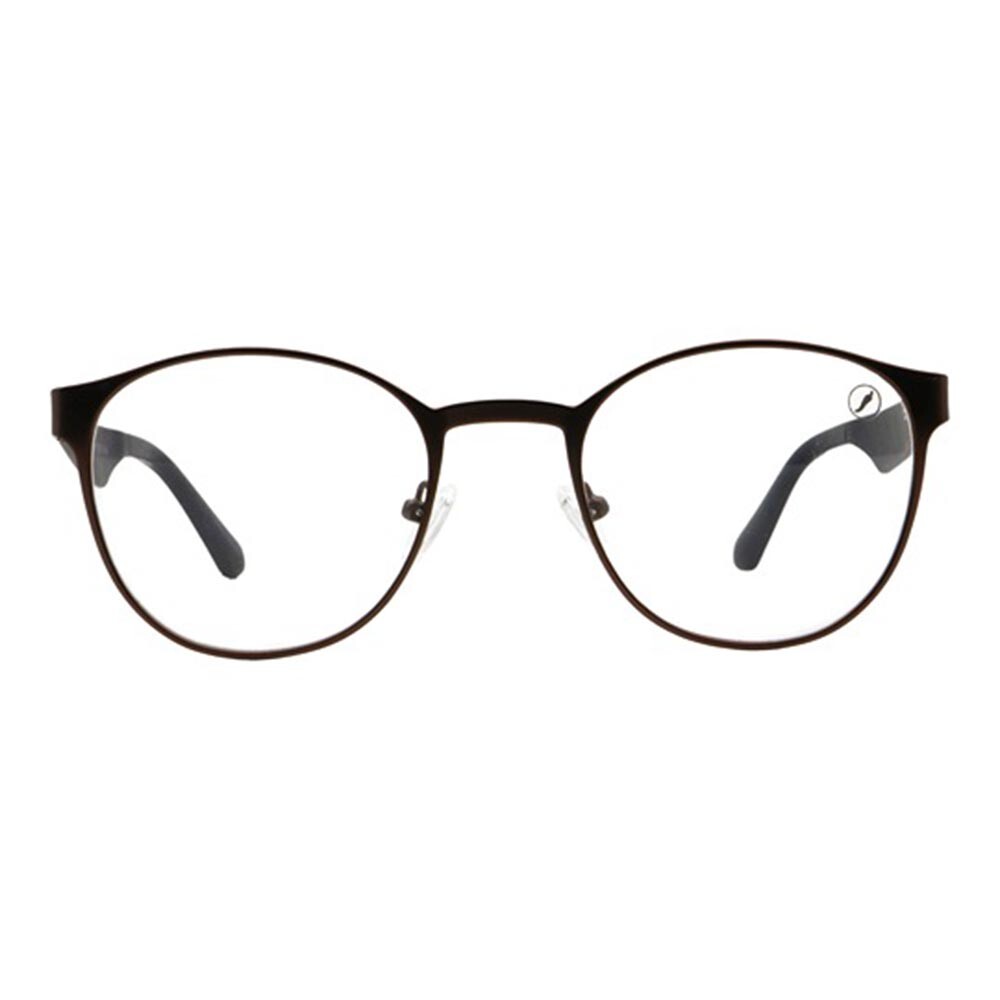 Lentes de vista Chilli Beans Redondo Marrón/Negro