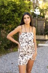 Mini Leather Dress Cowhide