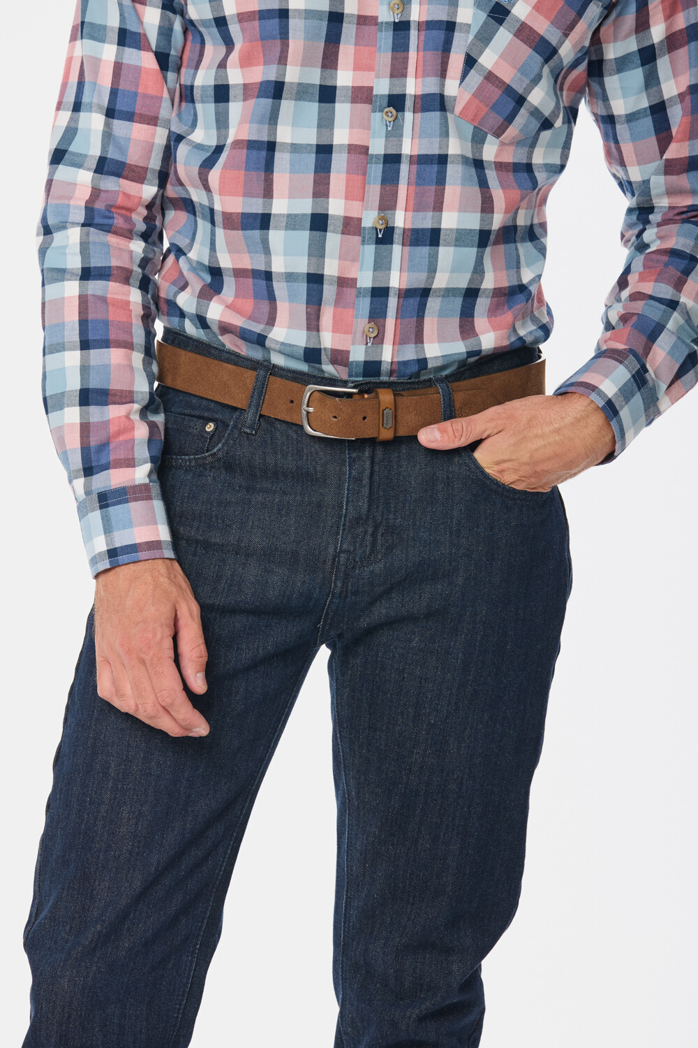 PANTALÓN DE JEAN CLÁSICO Azul oscuro