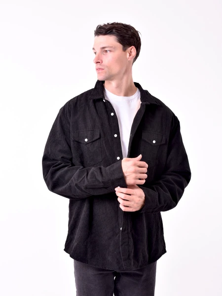 SOBRECAMISA STUART NEGRO