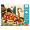 Mosaicos de arte por números Dinosaurios Djeco Mosaicos de arte por números Dinosaurios Djeco