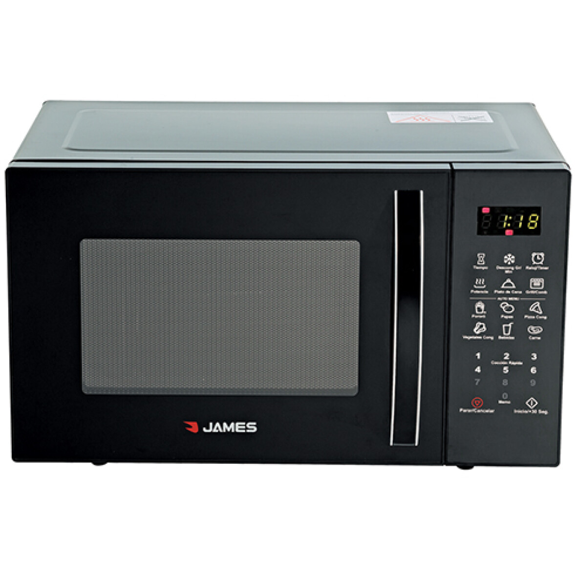 MICROONDAS JAMES J 23 MDN Negro - Sin color 