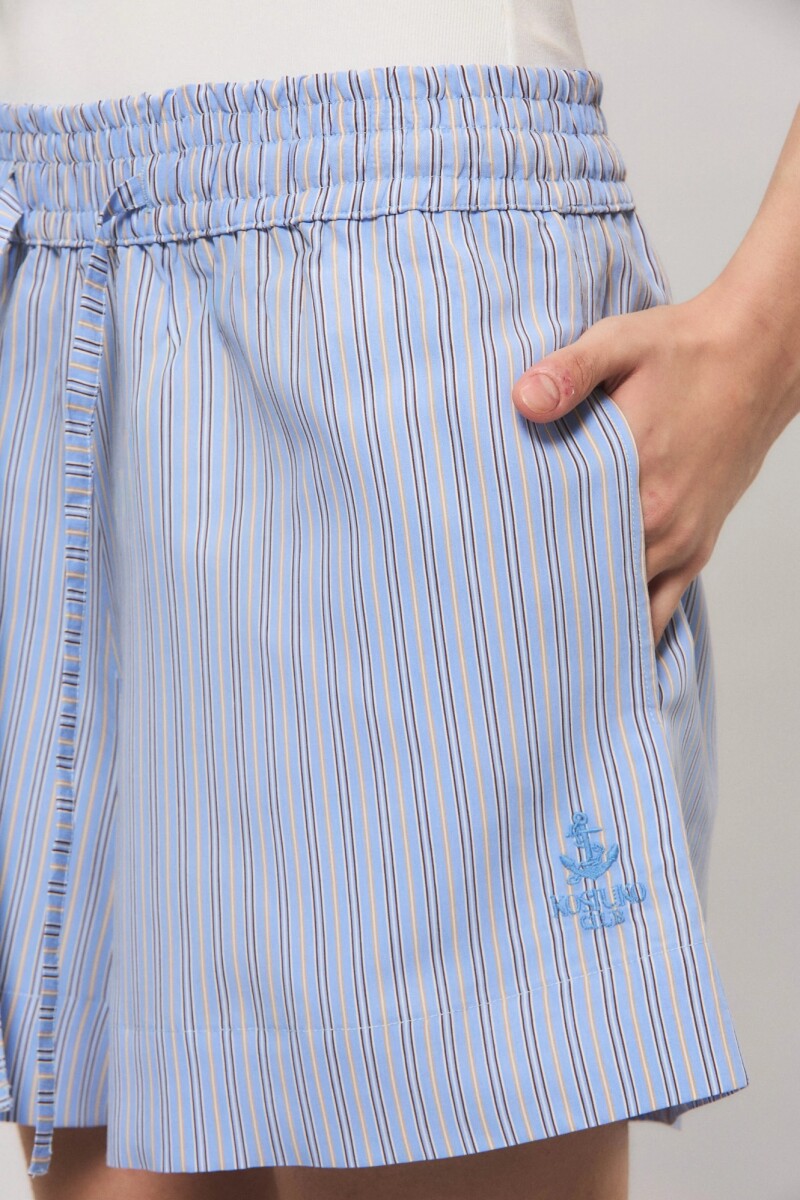 SHORT SAILOR LINE Celeste