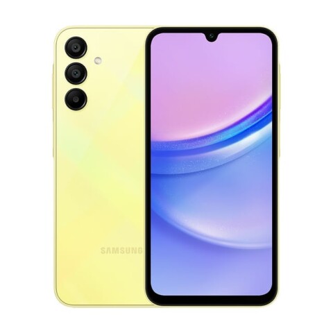 Celular Samsung A15 128GB, 4GB RAM Amarillo