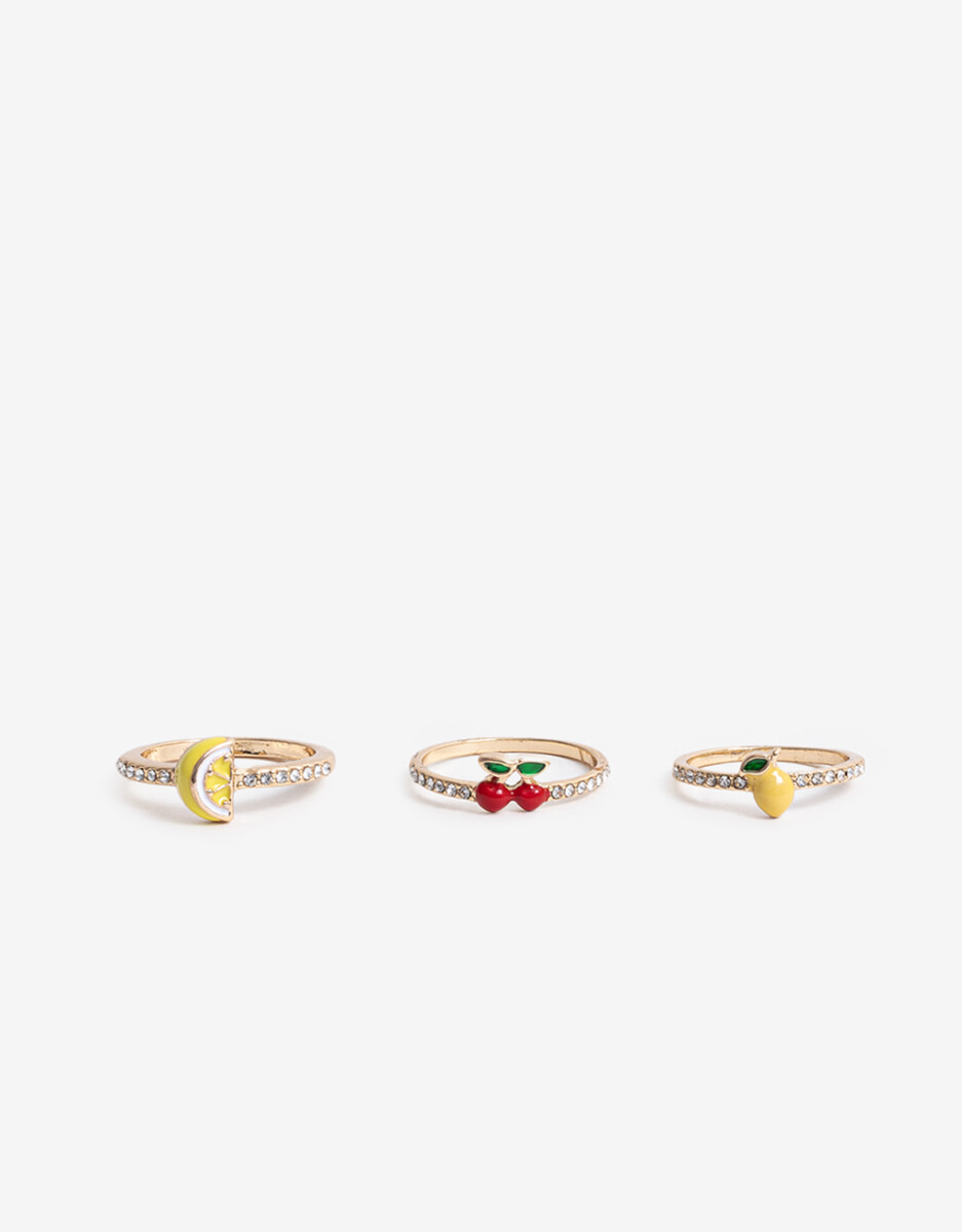 Sets Anillos Tutti Frutti 
