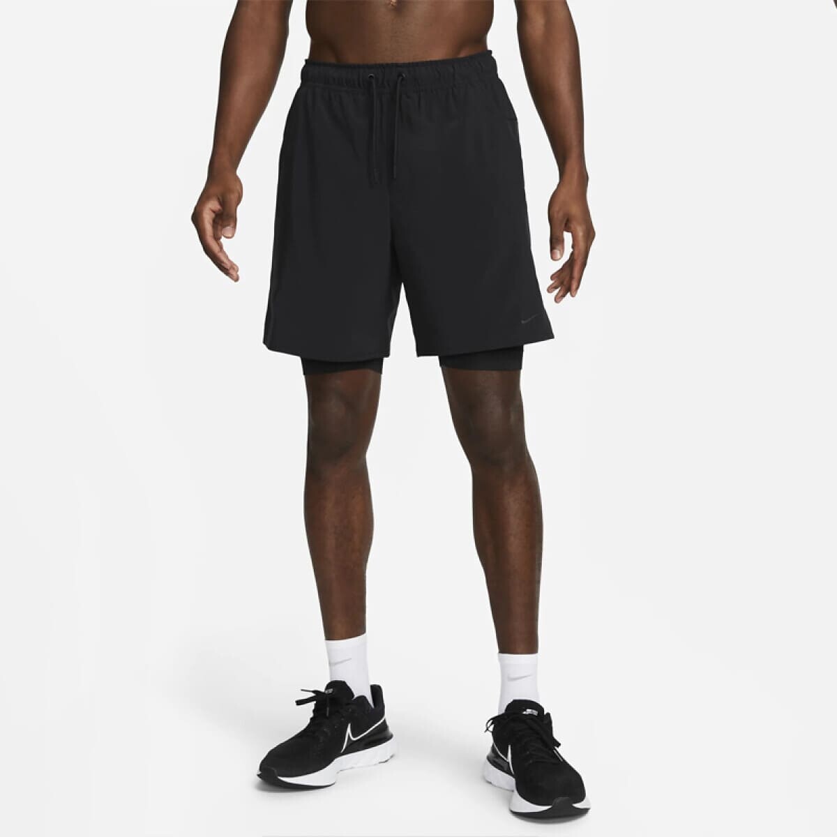 Short Nike Training Hombre Df Unlimited 7in 2in1 Black/Black - S/C 