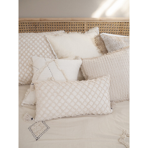Colcha LIENZO BEIGE - QUEEN