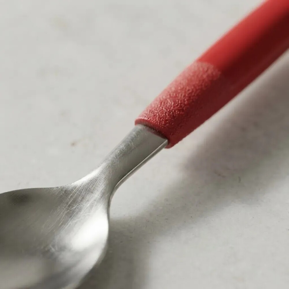 Cuchara mango plástico rojo KUTT Cuchara mango plástico rojo KUTT